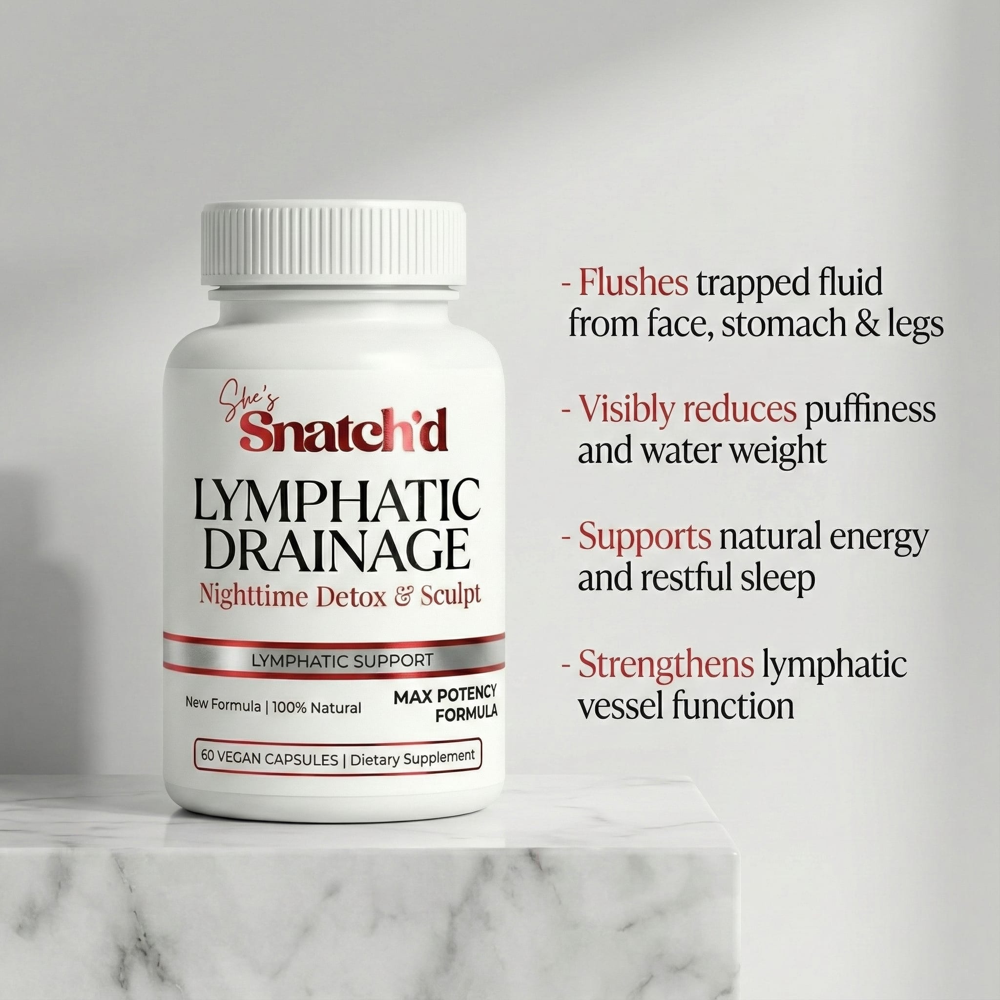 Lymphatic Drainage Capsules by Snatch'd™