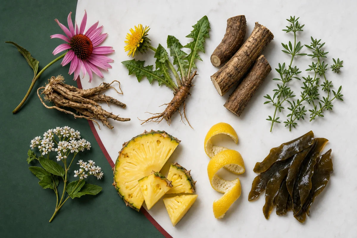 Eight botanicals used in the Snatch'd formula